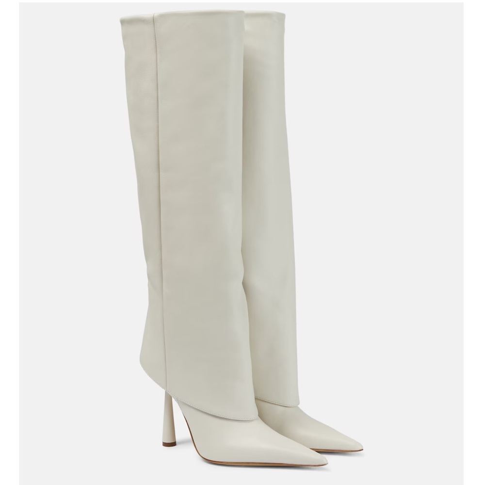 GIA BORGHINI
Rosie 31 faux leather knee-high boots